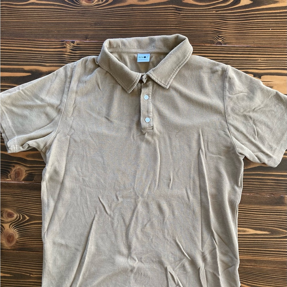 Nn 07 Beige Polo Shirt for Men